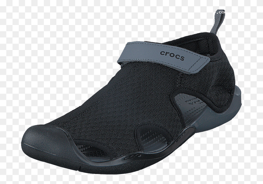 705x529 Crocs Women Swiftwater Mesh Sandal W Black Women Xksmw Water Shoe, Clothing, Apparel, Footwear HD PNG Download