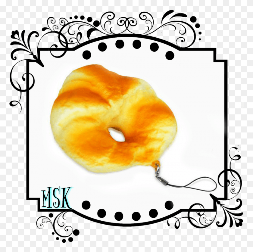 1020x1017 Descargar Png Croissant Cerrado Squishy Pan Squishy Mini Bun Kibru, Bagel, Comida, Dulces Hd Png