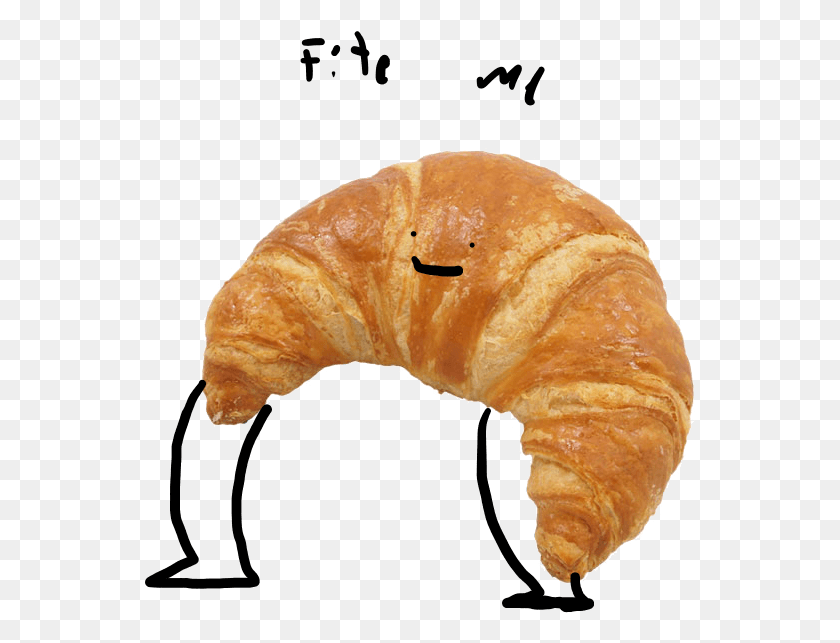 551x583 Croissant Image Croissant, Fungus, Food, Bread HD PNG Download