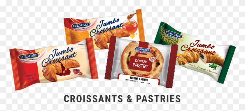 956x396 Descargar Png / Croissants, Pasteles, Comida De Conveniencia, Croissant, Pan, Hamburguesa Hd Png