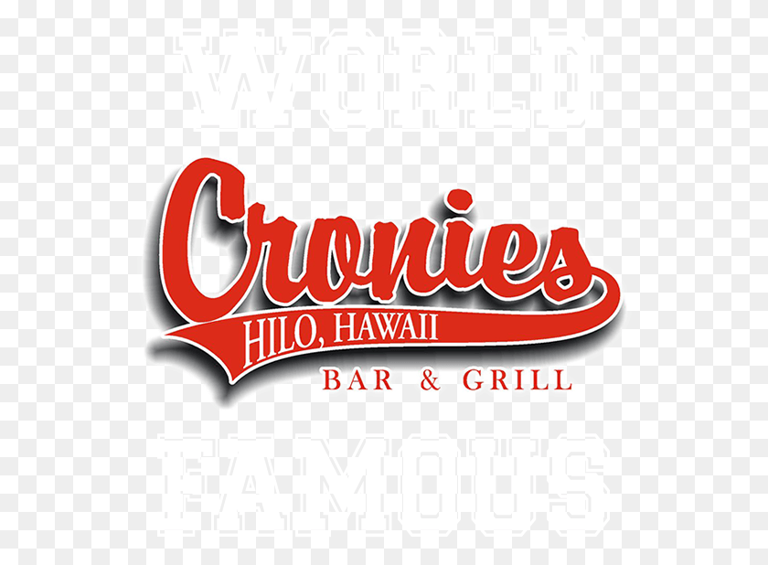 542x558 Cronies Bar And Grill, Poster, Advertisement, Flyer HD PNG Download