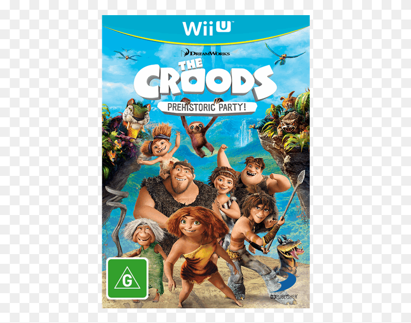 426x601 Croods Prehistoric Party, Person, Human, Advertisement HD PNG Download