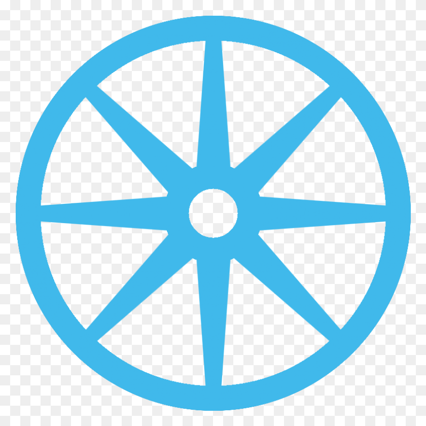 801x801 Cropped Awwc 8 Spoke Wagon Wheel Sign Of Sun, Nature, Outdoors, Symbol HD PNG Download