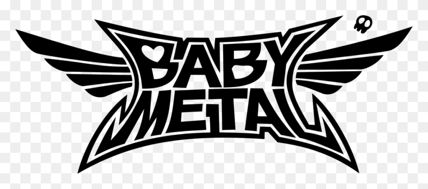 1260x503 Cropped Babymetal By Nacreouss D4tff3b1 Baby Metal Logo, Text, Label, Word HD PNG Download
