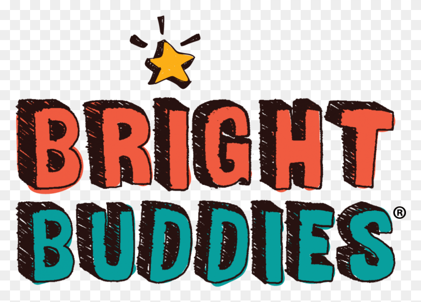 1138x793 Cropped Bright Buddies Logo Graphic Design, Text, Alphabet, Symbol HD PNG Download