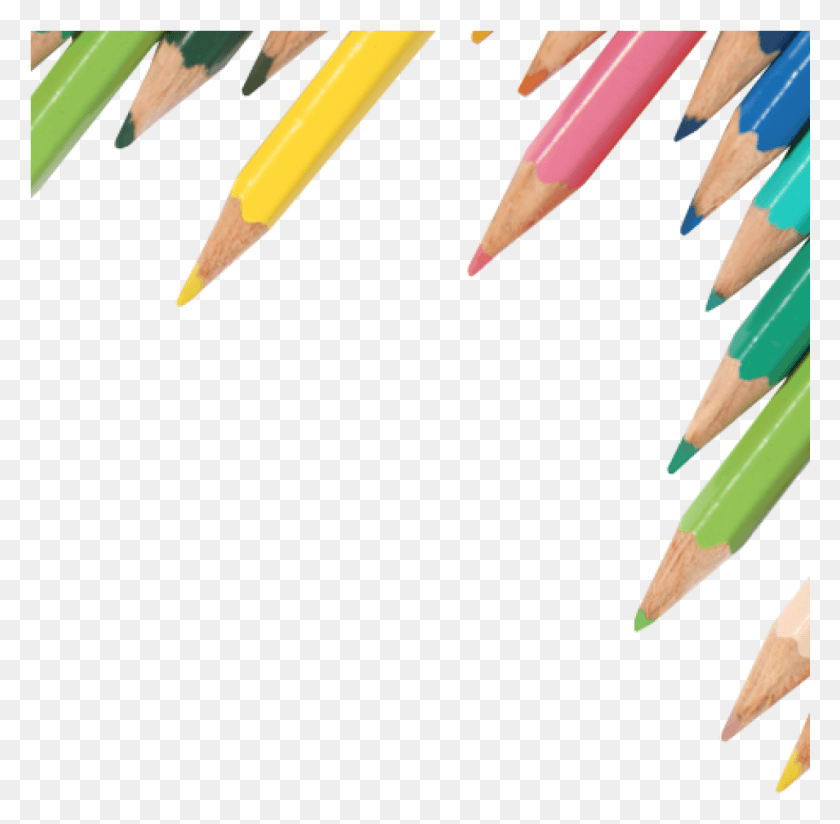 955x936 Cropped Coloured Pencils Transparent Image Transparent Background Colour Pencil, Person, Human, Crayon HD PNG Download