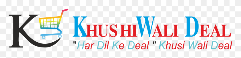 1936x356 Cropped Cropped Logo Khushi Wali Deal 1 1 Supermarket, Alphabet, Text, Word HD PNG Download