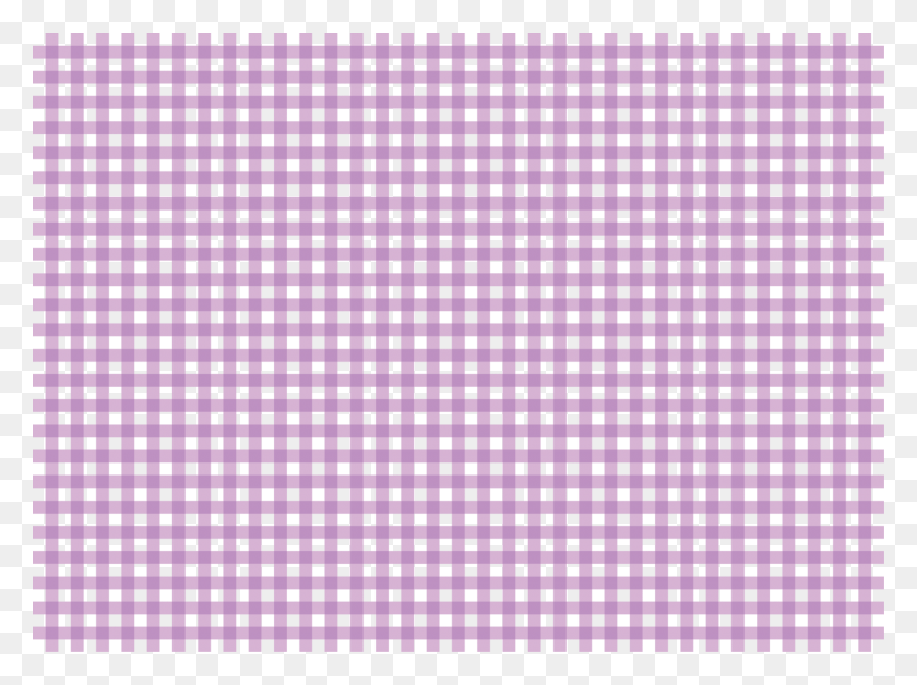 1500x1094 Cropped Gingham Pattern Background 2 Tablecloth, Texture, Rug, Purple HD PNG Download