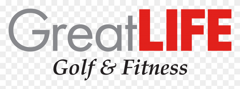 4287x1384 Cropped Greatlife Golf Fitness Logo 1 Great Life Golf And Fitness Logo, Text, Alphabet, Word HD PNG Download