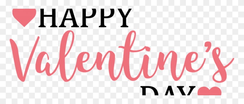 960x369 Cropped Happy Valentines Day 2045463 960 720 Calligraphy, Text, Alphabet, Word HD PNG Download