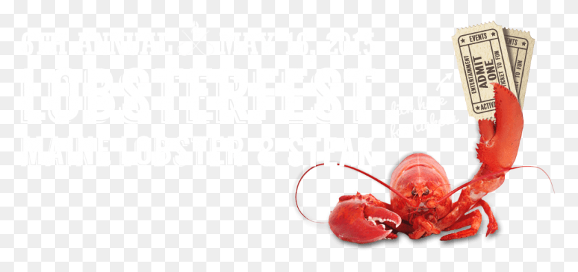 962x414 Cropped Lobsterfest Promo Seafood Boil, Text, Food, Plant HD PNG Download