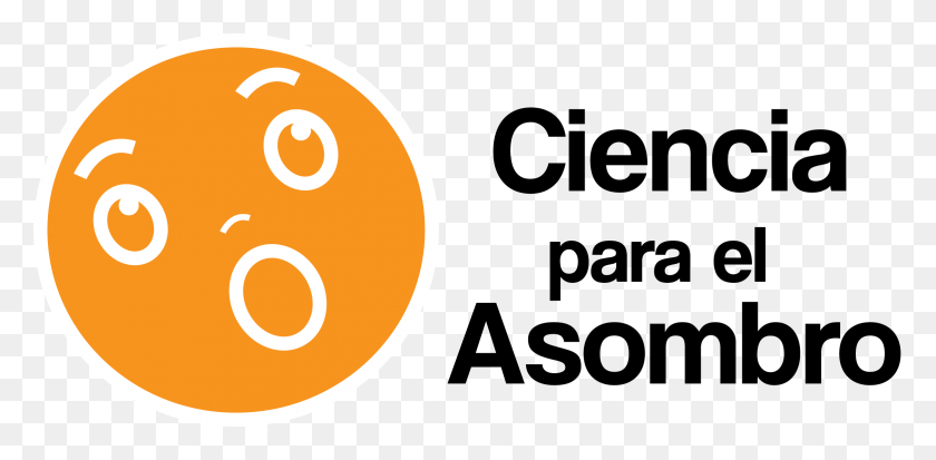 2338x1061 Cropped Logo Ciencia Para El Asombro Letras En Negro Circle, Text, Plant, Number HD PNG Download