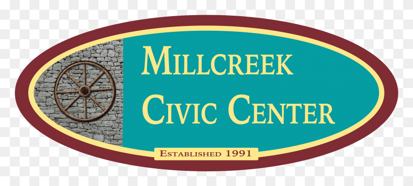 2955x1213 Cropped Millcreek Logo New University Of Michiganflint, Label, Text, Sticker HD PNG Download
