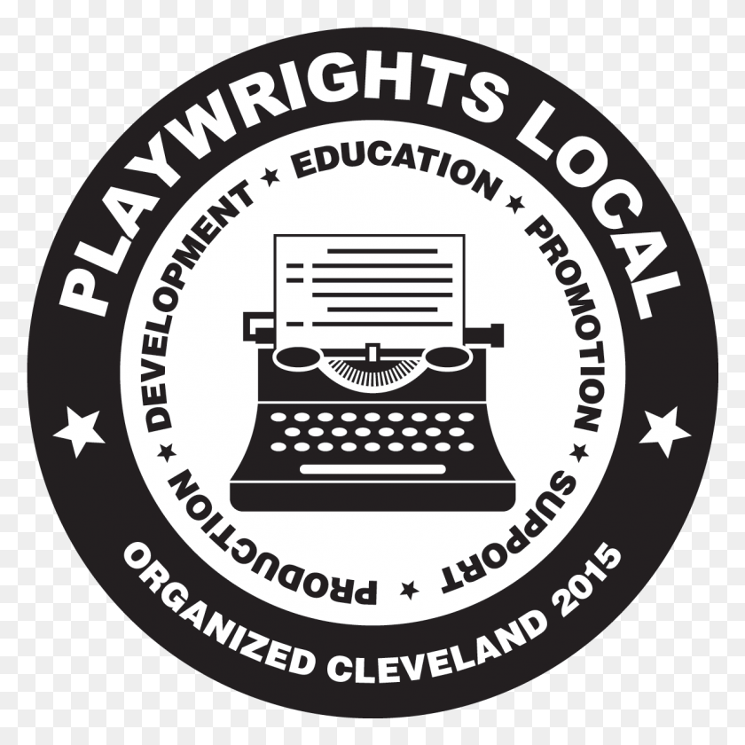 1180x1180 Cropped Playwrights Local Logo 1 Circle, Label, Text, Sticker HD PNG Download