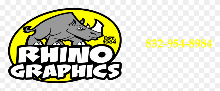 1247x464 Cropped Rhino Header Cartoon, Text, Label, Symbol HD PNG Download