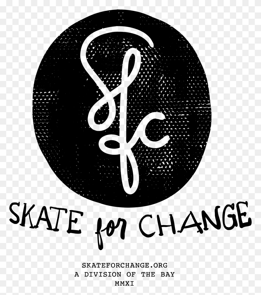 1248x1420 Descargar Png / Logotipo De La Textura De Sfc Recortada, Logotipo De Skate For Change, Alfabeto, Texto, Cartel Hd Png