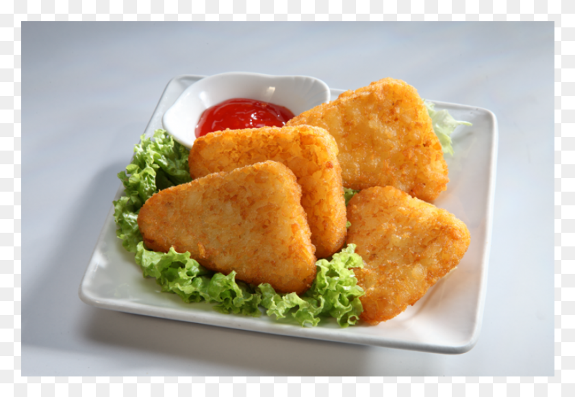870x580 Croquette, Fried Chicken, Food, Nuggets HD PNG Download