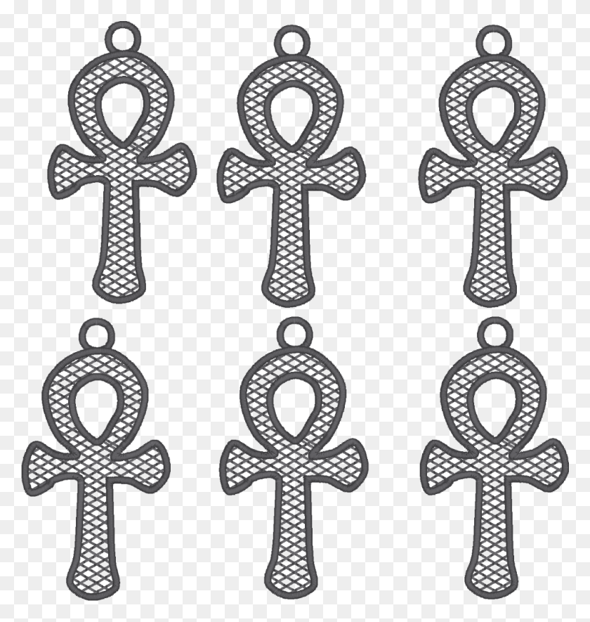 1000x1058 Cross, Accessories, Accessory, Earring HD PNG Download