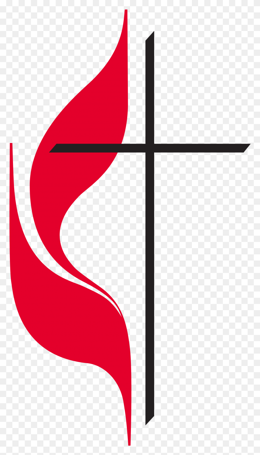 1963x3542 Cross And Flame United Methodist Logo, Etiqueta, Texto, Símbolo Hd Png