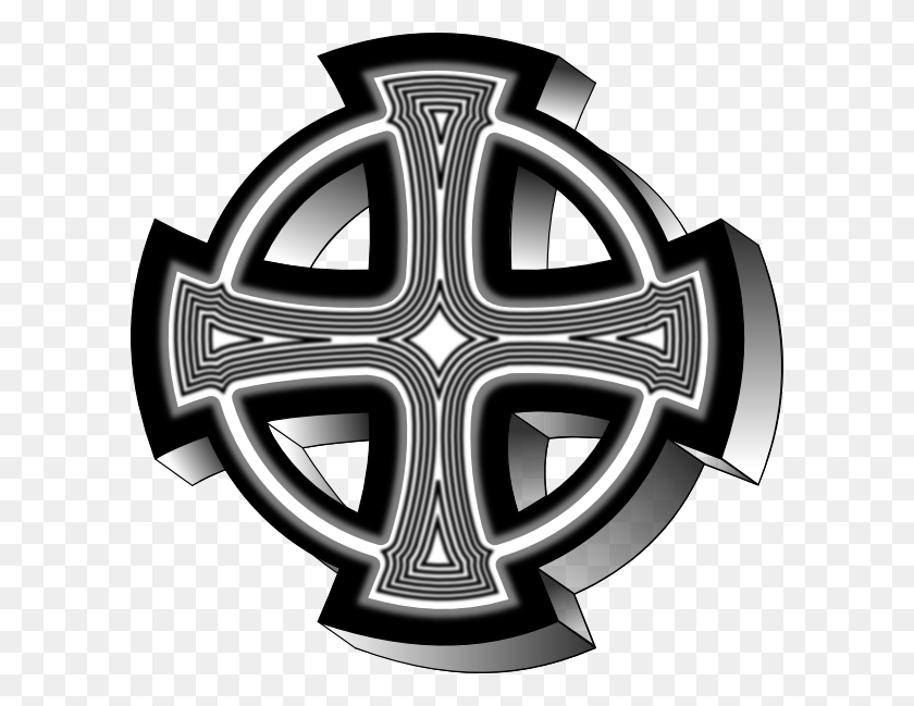 600x589 Крест Кельтский Прозрачный, Символ, Граната, Бомба Hd Png Скачать