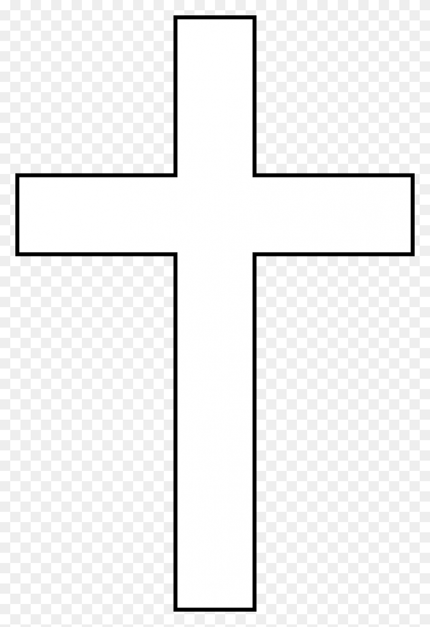 958x1432 Cross Clipart White Cross Vector, Symbol, Crucifix HD PNG Download