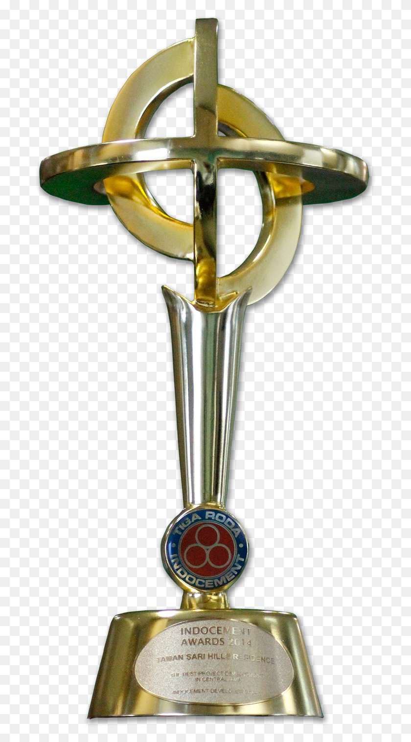698x1457 Cross Emblem, Trophy, Gold, Lamp HD PNG Download