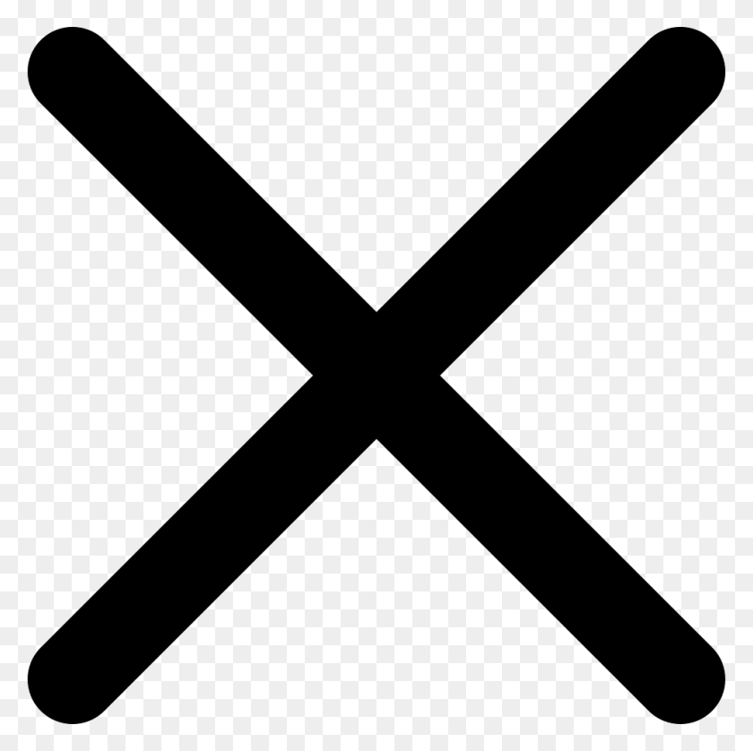 982x980 Cross Icon Black Cross, Logo, Symbol HD PNG Download
