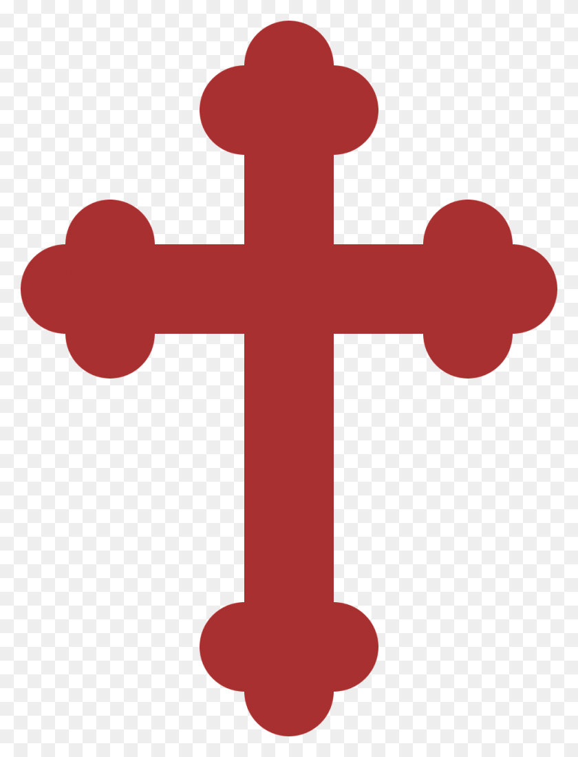 960x1280 Cross Red Symbol Design Image Christian Cross Clip Art Designs, Crucifix, Logo, Trademark HD PNG Download