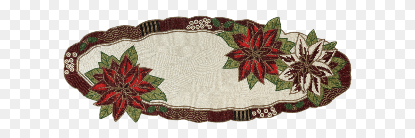 585x219 Cross Stitch, Rug, Embroidery, Pattern HD PNG Download