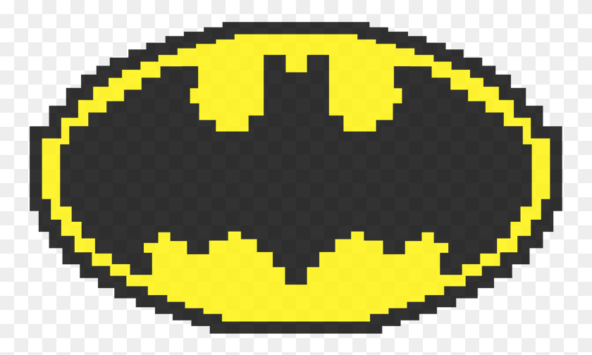 757x444 Cross Stitch Batman Logo, First Aid, Pac Man HD PNG Download