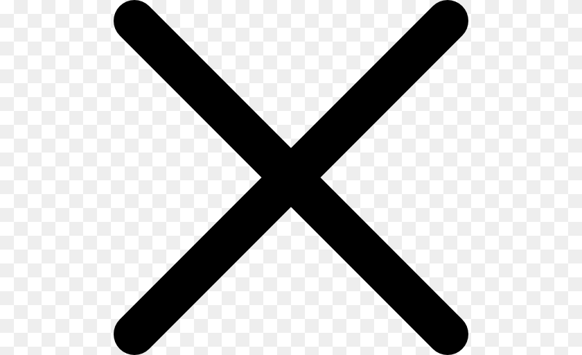 Cross Symbol, Baton, Stick, Blade, Razor Clipart PNG