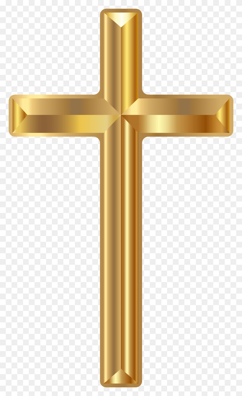 4640x7829 Cross Transparent Background, Symbol, Crucifix, Gold HD PNG Download