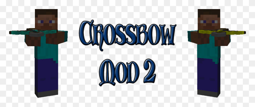 1000x378 Descargar Png Crossbow Mod Minecraft Crossbow Mod 1.7, Texto, Palabra, Alfabeto Hd Png