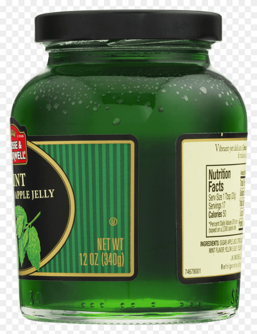 1362x1801 Crosse Amp Blackwell Mint Flavored Apple Jelly 12 Oz Sports Drink, Jar, Plant, Liquor HD PNG Download