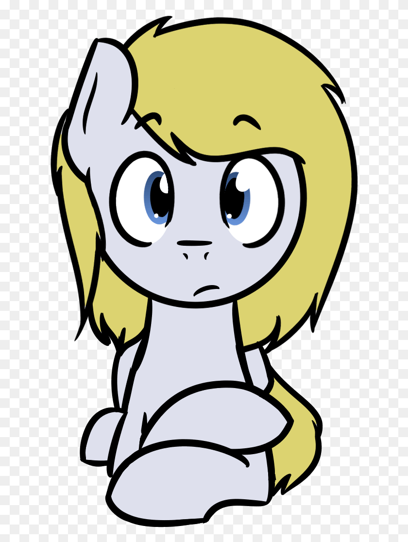 635x1056 Crossed Hooves Frown Laying Down Male Cartoon, Doodle HD PNG Download