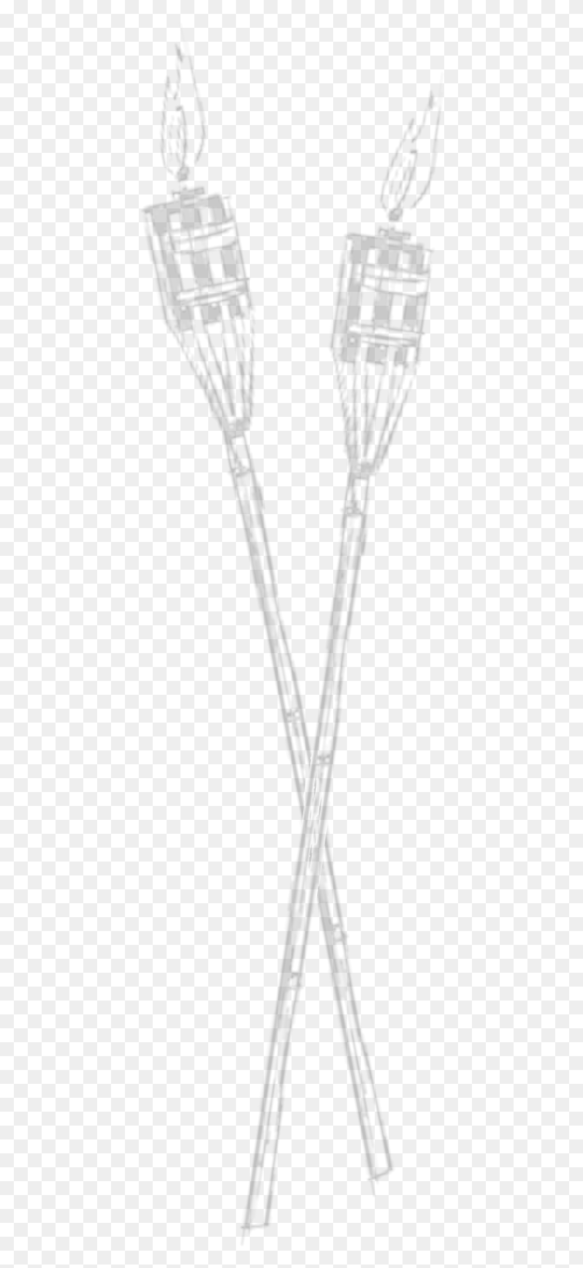 440x1765 Crossed Torches Opacity Drawing, Tool, Pin, Clamp HD PNG Download