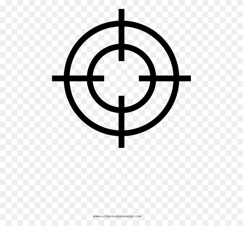 481x721 Crosshair Coloring, Gray, World Of Warcraft Hd Png