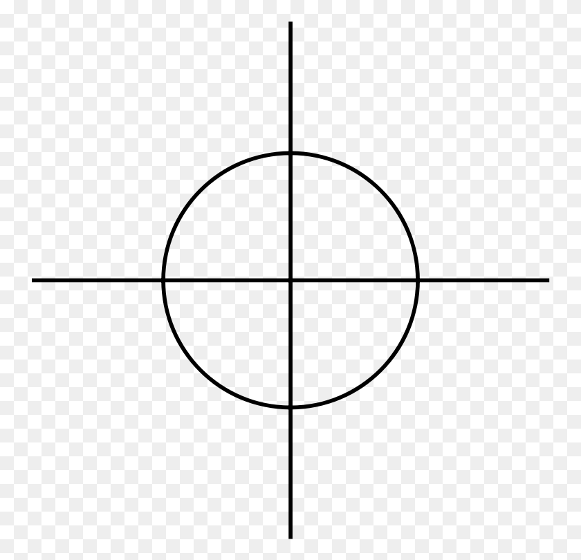 750x750 Crosshair Images 600 X, Gray, World Of Warcraft HD PNG Download