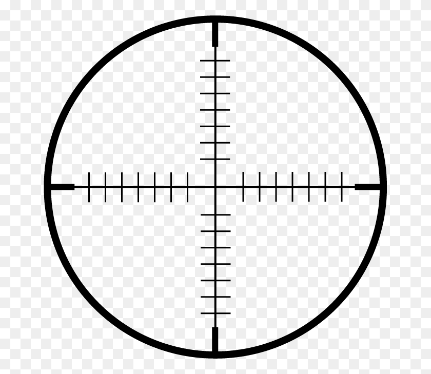 670x669 Crosshair Zeiss Zbr, Gray, World Of Warcraft HD PNG Download