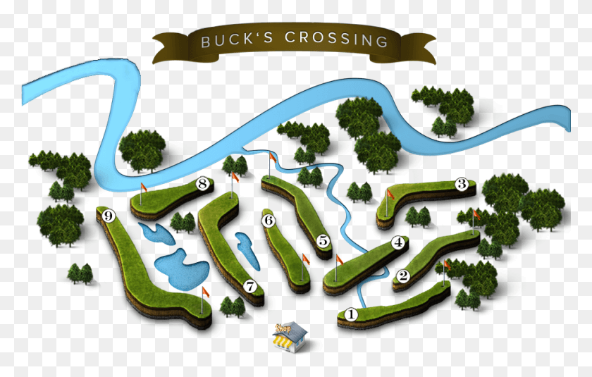 961x586 Crossing Course Layout Tree, Vegetation, Plant, Outdoors HD PNG Download