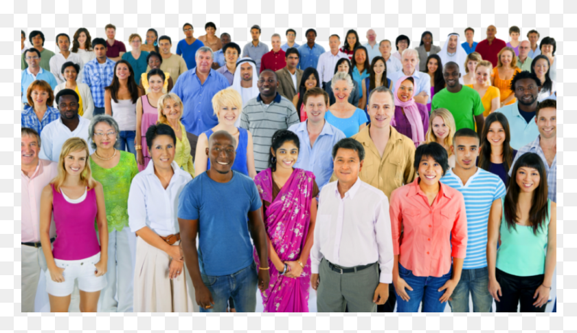 851x463 Crowd 1, Person, Human, Clothing HD PNG Download