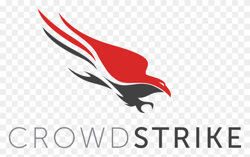 1500x903 Логотип Crowd Strike Crowdstrike Falcon, Текст, Символ, Товарный Знак Hd Png Скачать