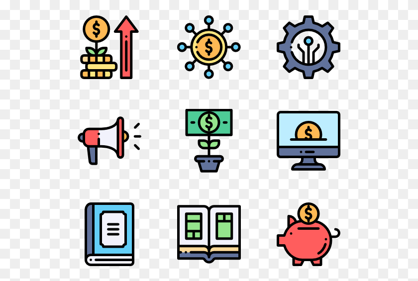 529x505 Crowfunding Professor Icons, Pac Man HD PNG Download
