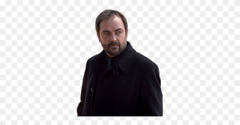 305x376 Crowley Sticker Crowley Supernatural Transparent Background, Face, Person, Human HD PNG Download