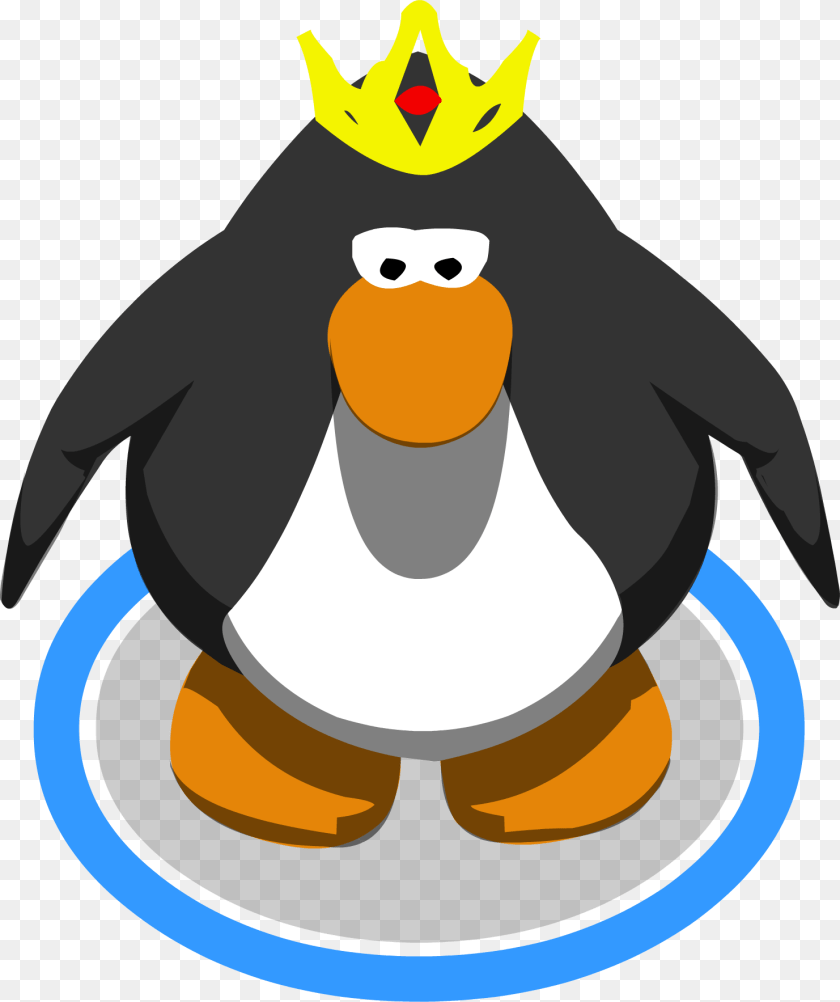 1482x1767 Crown Ig Red Penguin Club Penguin, Animal, Bird, Person Sticker PNG