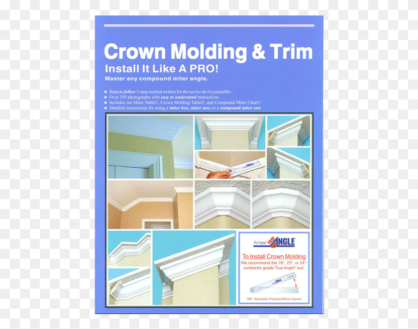 462x601 Crown Molding And Trim Install It Like A Pro, Poster, Advertisement, Flyer HD PNG Download