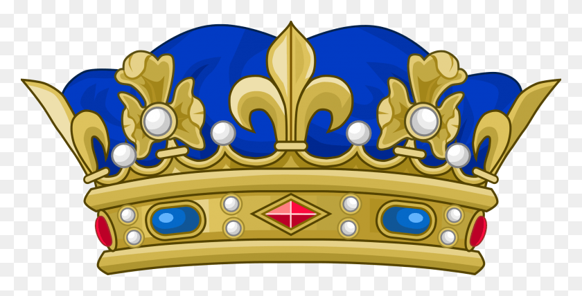 2000x945 Crown Of A Prince Of The Blood Of France Royal Prince Crown, Jewelry, Accessories, Accessory HD PNG Download