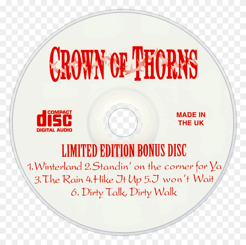 1000x1000 Crown Of Thorns Breakthrough Cd Disc Image Cd, Disk, Dvd HD PNG Download