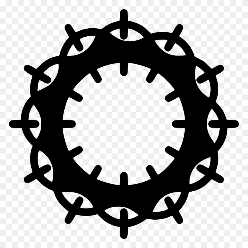 981x982 Crown Of Thorns Comments Hora Do Remedio, Machine, Gear, Gate HD PNG Download
