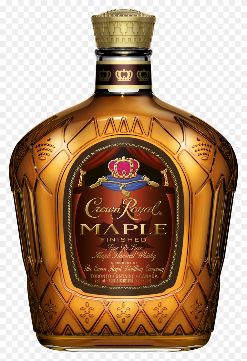 Crown Royal Bottle Crown Royal Maple Whisky, ликер, алкоголь, напитки HD PNG скачать